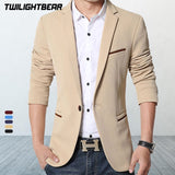 Xituodai Brand Mens Casual Blazers Autumn Spring Fashion Slim Suit Jacket Men Blazer Masculino Clothing Vetement Homme M~5XL AY1415