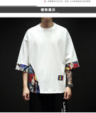 Xituodai Half Sleeve Linen Cotton T Shirt For Men Clothing Harajuku Tee Shirt Summer Streetwear Hip Hop 5XL 2024 New Arrivals