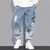Xituodai Baggy Jeans For Men 12 Styles Fashion Business Slim Stretchy Biker Jeans 2022 Four Seasons Brand Man Denim Pants Trousers