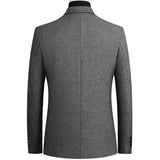 Xituodai New Blazer Men Jakcet Fashion Men&#39;s Suits Wool Suit Jackets Slim Woolen Coats Men&#39;s Business Casual Coat