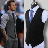 Xituodai Men&#39;s Slim Fit Mens Suit Vest Casual Suit Vest Man Black Gray Formal Businss Vest  Arrival Vests Male Waistcoat Gilet Homme