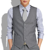 Xituodai Men&#39;s Slim Fit Mens Suit Vest Casual Suit Vest Man Black Gray Formal Businss Vest  Arrival Vests Male Waistcoat Gilet Homme