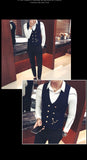 Xituodai trendy mens fashion mens summer outfits dope outfits mens street style mens spring fashion aesthetic outfiMen&#39;s Double Breasted Vest Spring New Slim Sleeveless Formal Suit Vest Gray Black Fashion Men&#39;s Business Casual Suit Vest