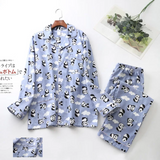 Xituodai Cute white bear 100% brushed cotton men pajama sets Autumn Casual fashion animal sleepwear men homewear sexy pijamas mujer