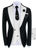 Xituodai New Fashion Wedding Dress Luxury Design 3Pieces Men Suit Slim Fit Single Breasted Homme Costume Tuxedo High Quality Male Blazer