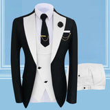Xituodai New Fashion Wedding Dress Luxury Design 3Pieces Men Suit Slim Fit Single Breasted Homme Costume Tuxedo High Quality Male Blazer