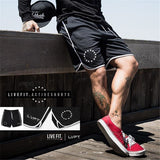 Xituodai New Men Shorts Fitness Bodybuilding Shorts Man Summer Workout Male Breathable Mesh Quick Dry Sportswear Jogger Beach Short Pants