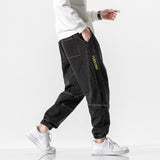 Xituodai Spring Autumn Stretched Cargo Jeans Men Black Denim Joggers Baggy Harem Pants Casual Jean Trousers Plus Size 8XL