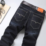 Xituodai Men Winter Straight Trousers Baggy Stretch Jean Fashion Men Casual Jeans 2022 New Autumn Lightweight Trousers Men Denim Pants