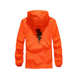Xituodai Rose Bomber Men Jacket Hip Hop Slim Fit Flowers Pilot Men Coat Men&#39;s Hooded Jackets Male Brand Clothing