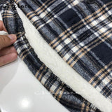 Xituodai Plaid Jacket Men&#39;s Autumn Winter Casual Fleece Warm Slim Fit Shirt Coats Male