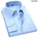 Xituodai Plus Large Size 8XL 7XL 6XL 5XL 4XL Slim Fit Mens Business Casual Long Sleeved Shirt Classic Striped Male Social Dress Shirts