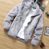 Xituodai Coral fleece Warm Men&#39;s Coat Trend Shopping Winter Jackets Version Slim 2021 New Men&#39;s Casual Fleece Jacket Male Clothes 4xl