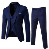 Xituodai Men Spring 2 Pieces Classic Blazers Suit Sets Men Business Blazer  +Pants Suits Sets Autumn Men Wedding Party Set