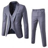 Xituodai Men Spring 2 Pieces Classic Blazers Suit Sets Men Business Blazer  +Pants Suits Sets Autumn Men Wedding Party Set