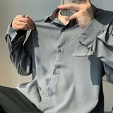 Xituodai 5 Colors Basic Solid Shirts Men Spring Oversize Korean Fashion Long Sleeve Tops Male Social Business Formal Camisa New Arrival