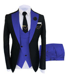 Xituodai New Costume Homme Popular Clothing Luxury Party Stage Men&#39;s Suit Groomsmen Regular Fit Tuxedo 3 Peice Set Jacket+Trousers+Vest