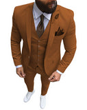 Xituodai Men Suits Prom Tuxedo Slim Fit 3 Piece Groom Wedding Suits For Men Custom Blazer Terno Masuclino 3 pieces (jacket +vest +pant)