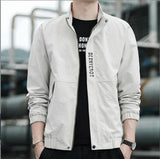 Xituodai Coat Men thin Section Spring fashion Slim Jackets Casual Coats 2022 Man Autumn Locomotive cotton Jacket Male Bomber Jackets 4XL