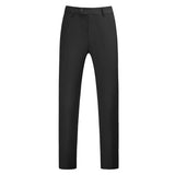 Xituodai Mens Pure Color Business Occupation Slim Fit Dress Office Trousers Mens Dress Formal Suit Pants Casual For Men