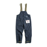 Xituodai Maden Cargo Salopette Homme Jumpsuit American Vintage Navy Overalls Spring And Autumn Denim Straight Leg Jeans Men&#39;s Trend Pant