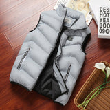 Xituodai Fashion Mens Jacket Sleeveless Vest Spring Thermal Soft Vests Casual Coats Male Cotton Men&#39;s Vest Men Thicken Waistcoat 8XL