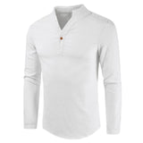 Xituodai Men Plus Size Shirt Top Ancient Viking Embroidery Lace Up V Neck Long Sleeve Shirt Top For Men&#39;s Clothing