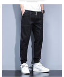 Xituodai  Brand New Harajuku Men&#39;s Jeans Baggy Elastic Cargo Jogger Winter Flacee Hip Hop Streetwear Trousers Male Jean Harem Pant