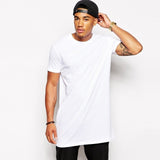 Xituodai 2022 Brand Men&#39;s Cotton Clothing White Long T Shirt Hip Hop Men T-Shirt Extra Long Length Man Tops Tee Long Line Tshirt For Male