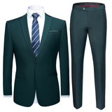 Xituodai Men&#39;s Business Blazers Jacket Trousers High End Wedding Party Groom Suit 2 Pieces Sets Coat Pants Big Size Blazer S-5XL 2022