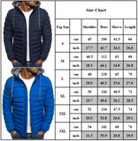 Xituodai Men Winter Warm Coat Casual Winter Plain Hoodie Bubble Quilted Coat Male Jackets Outdoor Zip Up Thick Puffer Jacket