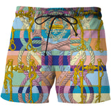 Xituodai 2022 Luxury high-end brand end men&#39;s shorts harajuku print man swimsuit casual shorts male female beach short pants swim shorts
