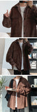 Xituodai Men&#39;s Corduroy Long Sleeve Shirts Autumn Korean Shirt Woman Fashion Casual Oversize Shirt Men Clothing