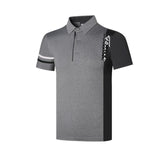 Xituodai New Men&#39;s Golf Shirt Summer Sports Golf Apparel Short Sleeve T-shirt Quick Dry Breathable Polo Shirts for Men Golf Wear