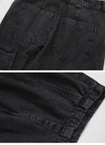 Xituodai Baggy Jeans Trousers Male Denim Pants Black Wide Leg Pants Men&#39;s Jeans Loose Baggy Casual Korean Streetwear Cargo Jeans