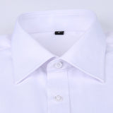 Xituodai Men French Cuff Dress Shirt New White Long Sleeve Casual Buttons Shirt Male Brand Shirts Regular Fit Cufflinks Included 6XL