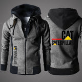 Xituodai 2022 New Cat Caterpillar Tractor Men&#39;s Clothing Sweatshirts Male Jackets Fleece Warm Hoodies Quality SportsWear Harajuku Outwear