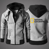 Xituodai 2022 New National Geographic Men&#39;s Clothing Sweatshirt Casual Male Jacket Fleece Warm Hoodies Quality SportWear Harajuku Outwear