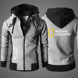 Xituodai 2022 New National Geographic Men&#39;s Clothing Sweatshirt Casual Male Jacket Fleece Warm Hoodies Quality SportWear Harajuku Outwear