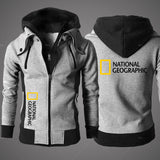 Xituodai 2022 New National Geographic Men&#39;s Clothing Sweatshirt Casual Male Jacket Fleece Warm Hoodies Quality SportWear Harajuku Outwear