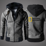 Xituodai 2022 New National Geographic Men&#39;s Clothing Sweatshirt Casual Male Jacket Fleece Warm Hoodies Quality SportWear Harajuku Outwear