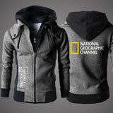 Xituodai 2022 New National Geographic Men&#39;s Clothing Sweatshirt Casual Male Jacket Fleece Warm Hoodies Quality SportWear Harajuku Outwear