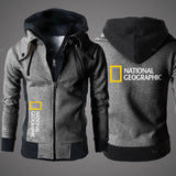 Xituodai 2022 New National Geographic Men&#39;s Clothing Sweatshirt Casual Male Jacket Fleece Warm Hoodies Quality SportWear Harajuku Outwear