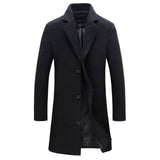 Xituodai High Quality Men&#39;s Wool Suit Coat Wool Blends Casual Blazers Men Suit Top Male Solid Business Coat Casual Mens Coats and Jackets