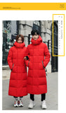 Xituodai 2022 New Coed Winter Cold resistant Down Jacket -30 High Quality Men&#39;s Women X-Long（Winter) Warm Fashion Brand Red Parkas 5XL