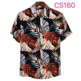 Xituodai Floral Hawaiian Aloha Shirt Men 2022 Summer Short Sleeve Quick Dry Beach Wear Casual Button Down Vacation Clothing Chemise Homme