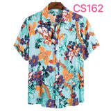 Xituodai Floral Hawaiian Aloha Shirt Men 2022 Summer Short Sleeve Quick Dry Beach Wear Casual Button Down Vacation Clothing Chemise Homme