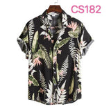 Xituodai Floral Hawaiian Aloha Shirt Men 2022 Summer Short Sleeve Quick Dry Beach Wear Casual Button Down Vacation Clothing Chemise Homme