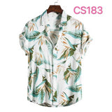 Xituodai Floral Hawaiian Aloha Shirt Men 2022 Summer Short Sleeve Quick Dry Beach Wear Casual Button Down Vacation Clothing Chemise Homme