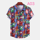 Xituodai Floral Hawaiian Aloha Shirt Men 2022 Summer Short Sleeve Quick Dry Beach Wear Casual Button Down Vacation Clothing Chemise Homme